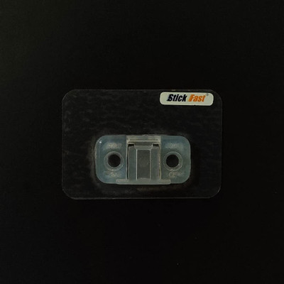 SF - Stick Fast Wall Hooks Transparent Adhesive Stickers (Only) Hook 1(Pack of 5)