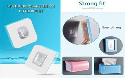 SJK (Pack of 10) Self-Adhesive Male Female Hook 319 Hook 10(Pack of 1)