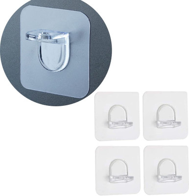FLIPXEN Shelf Support Pegs Plastic Furniture Shelf Pins Support Fixing Sticking Hook Hook 10(Pack of 10)