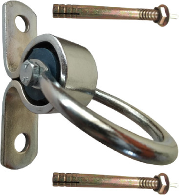 Q1 Beads 1 Pc Swing Jhula Hanging Kada Hooks for Ceiling Hook,Hammock & Patio--Round Swivel Hook 1(Pack of 1)