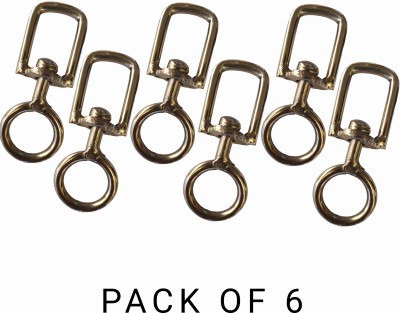 MsKESHAV (PACK OF 6) PET COLLAR CHARM FOR DOG, CAT, COW AND BUFFALO Swivel Hook 6(Pack of 6)