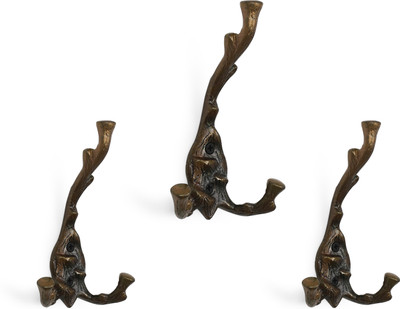 CASA DECOR Rustic Charm Wall Hook Set Hook 3(Pack of 3)