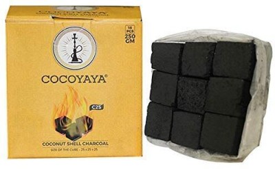 Puff Smart Cocoyaya Coal 250G For Hookah 18 Cubes | Hookah Charcoals(Pack of 1)