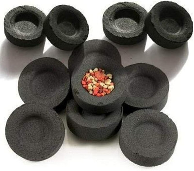 ask vark wala Hookah Charcoals (Pack of 10 Rolls) 100 disc Hookah Charcoals(Pack of 100)