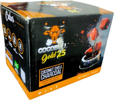 Puff Smart Cocobull Coconut Coal 500g Hookah Charcoals(Pack of 1)