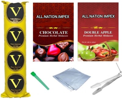 ALL.NATION.IMPEX Flavour pack Double Apple, Chocolate Hookah Flavor(30 g, Pack of 6)