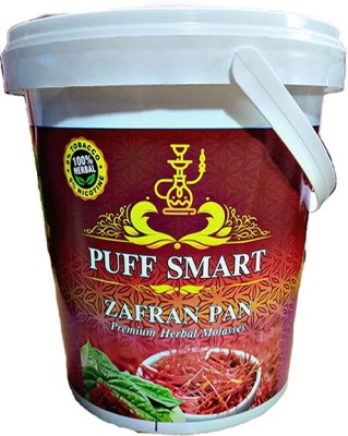 Puff Smart Premium Herbal Flavors 1 kg Bucket Zafran Pan Hookah Flavor(1000 g)