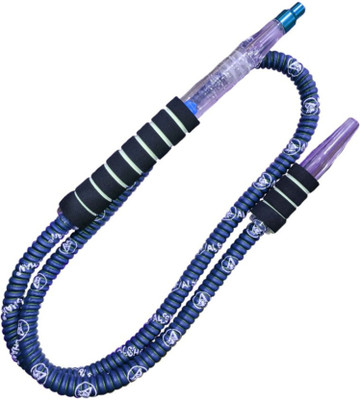 RSS ENTERPRISES Rubber Blue Hookah Hose 1 m(Pack of 1)