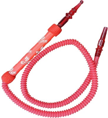 RSS ENTERPRISES Plastic Red Hookah Hose 1 m(Pack of 1)