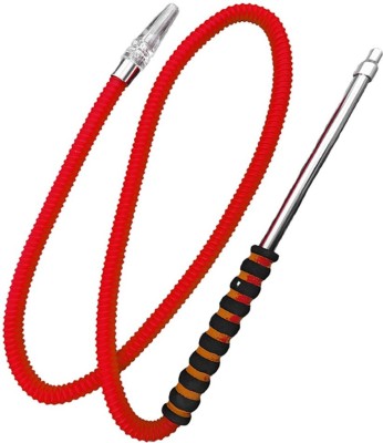 RSS ENTERPRISES Plastic Red Hookah Hose 1 m(Pack of 1)