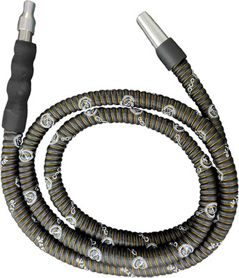 Puff Smart Rubber Black Hookah Hose 1 m(Pack of 1)