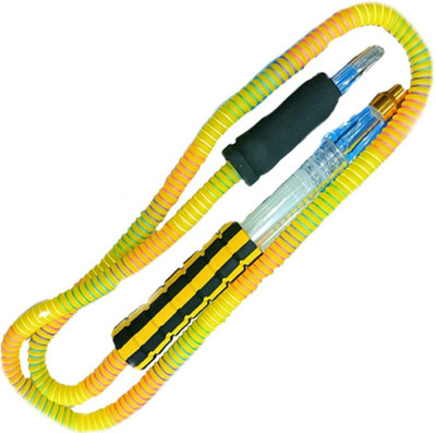 RSS ENTERPRISES Rubber Yellow Hookah Hose 1 m(Pack of 1)