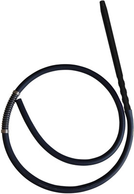 Duman Silicone Black Hookah Hose 1.5 m(Pack of 1)