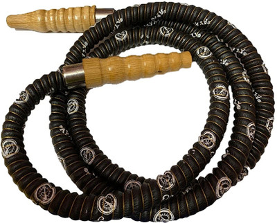 Puff Smart Rubber Black Hookah Hose 1 m(Pack of 1)