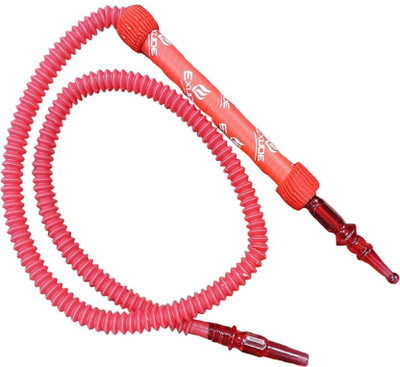 RSS ENTERPRISES Plastic Red Hookah Hose 1 m(Pack of 1)