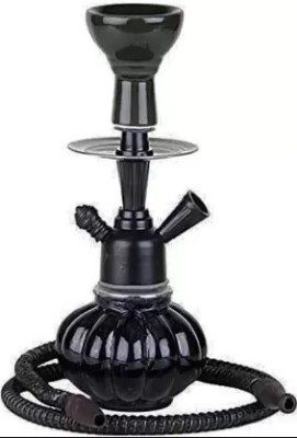 Antique collection 10 inch Glass Hookah(Black)