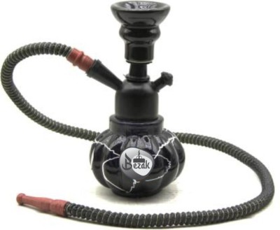 SMOCK STRECH 8 inch Glass Hookah(Black)