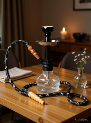 Atm manufacturer Atm Black chico X function hookah. Perfect for use. 12 inch Glass Hookah(Black)
