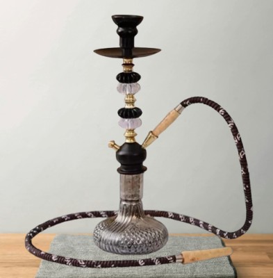 Rzekun 19 inch Glass Hookah(Black)