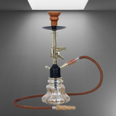 Rzekun 8 inch Glass Hookah(Multicolor)