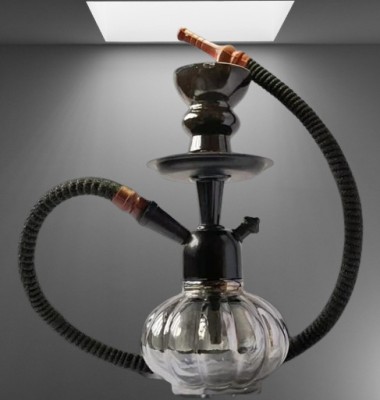 Rzekun 14 inch Glass Hookah(Silver)