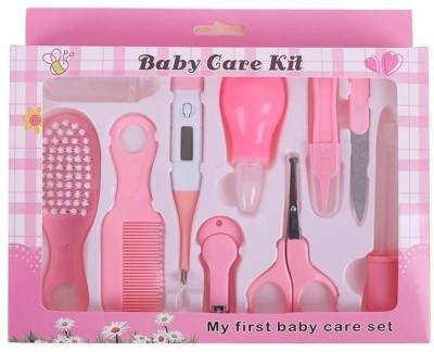 AAHI ENTERPRISE Newborn Nursery Health Care and Grooming Kit, 10 in 1 Baby Set