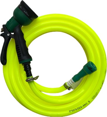 MASHKI 10 Meter (32.5 Feet) 1/2 Inch (12.5mm) Premium Quality Garden Hose Pipe With Water Spray Gun For Gardening , Car Wash, Floor Clean, Pet Bath Hose Pipe(1000 cm)