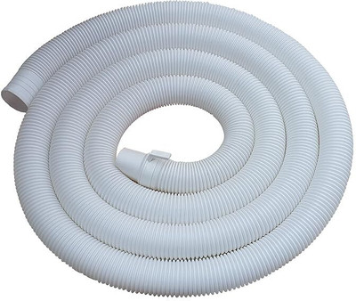 Ninetales 3 Meter Long Washing Machine Outlet Pipe - Drain Waste Water Back Extension - For All Top Load Fully and Semi Automatic Washing Machine Drainage Connector Hose Pipe(3 m)