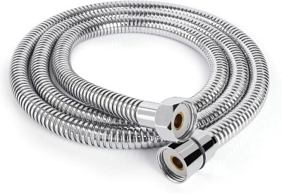 DOCOSS 304 Grade Stainless Steel Shower Tube Pipe 1.2 Mtr Flexible Shower Tube Faucet Set