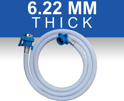 Eaglekart The Rarest Quality 6.2 mm Thick 4 Meter Water Inlet Pipe / Inflow Tube Pipe Suitable for Fully automatic Top & Front Load Washing machine Hose Pipe(400 cm)