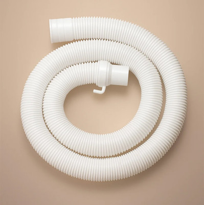 WROSHLER 1.5 MTR Washing Machine Outlet /Drain Pipe Corrugated Plastic Outlet Pipe 01.4 Extension Hose Pipe Suitable for All Fully/Semi Automatic Washing Machines Hose Pipe(1.5 m)