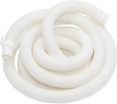 WROSHLER 3 Meter Washing Machine Outlet /Drain Pipe Corrugated Plastic Outlet Pipe 2.65 Extension Hose Pipe Suitable for All Fully/Semi Automatic Washing Machines Hose Pipe(3 m)