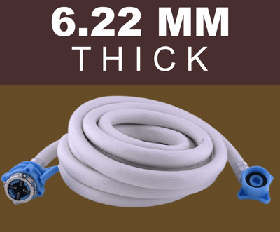 Eaglekart 5 Meter Universal automatic washing machine inlet pipe extension pipe extension hose fittings on the water pipe Hose Pipe(500 cm)