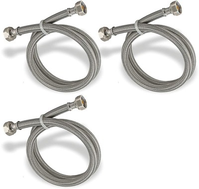 Parryware Stainless Steel 304 Connection Pipe 24 inch Pack of 3 pcs 101 Hose Pipe(45 cm)