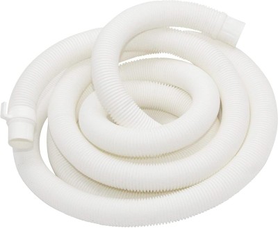 Ninetales 4 Meter Long Washing Machine Outlet Pipe - Drain Waste Water Back Extension - For All Top Load Fully and Semi Automatic Washing Machine Drainage Connector Hose Pipe(4 m)