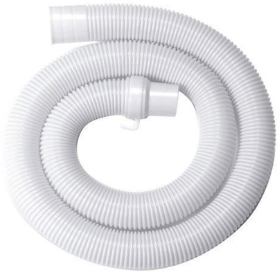 WROSHLER 3 MTR Washing Machine Outlet Pipe Drain Pipe Corrugated Plastic Outlet Pipe 1.81 Extension Hose Pipe Suitable for All Fully/Semi Automatic Washing Machines Hose Pipe(3 m)