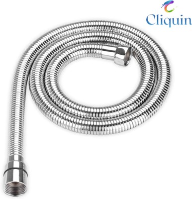 Cliquin CST1M06 Stainless Steel-304 Grade 1 Meter Flexible Hose Pipe/ Showertube Hose Pipe(100 cm)