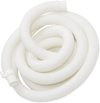 WROSHLER 3 Meter Washing Machine Outlet /Drain Pipe Corrugated Plastic Outlet Pipe 2.125 Extension Hose Pipe Suitable for All Fully/Semi Automatic Washing Machines Hose Pipe(3 m)