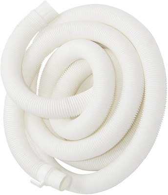 WROSHLER 3 Meter Washing Machine Outlet /Drain Pipe Corrugated Plastic Outlet Pipe 2.131 Extension Hose Pipe Suitable for All Fully/Semi Automatic Washing Machines Hose Pipe(3 m)