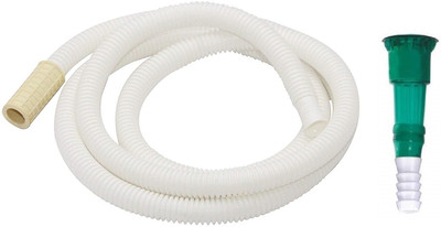 Ninetales 2 Meter Long Washing Machine Inlet Pipe + 0.75 inch Jointer - Tap Water Input Supply - For All Top Load Semi Automatic Washing Machine - AC Connection Drain Hose Pipe(2 m)