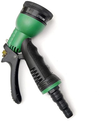 Shivarth Spray Garden Hose Nozzle Heavy Duty, High Pressure Water Nozzle Sprayer Gun for Garden Hose,9 Adjustable Watering Patterns,Lawn,CarWash 1pc Hose Pipe(1500 cm)