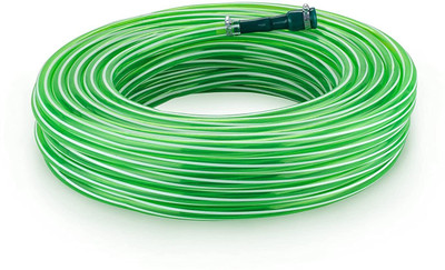 Garbnoire Water Pipe for car wash /WATER PIPE/ Garden PVC Pipe - 0.75 inch / 5 meter long with hose Hose Pipe(500 cm)