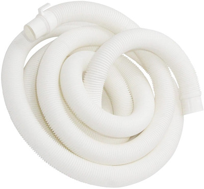 WROSHLER 3 Meter Washing Machine Outlet /Drain Pipe Corrugated Plastic Outlet Pipe 2.83 Extension Hose Pipe Suitable for All Fully/Semi Automatic Washing Machines Hose Pipe(3 m)