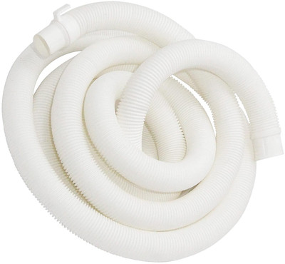 WROSHLER 3 Meter Washing Machine Outlet /Drain Pipe Corrugated Plastic Outlet Pipe 2.88 Extension Hose Pipe Suitable for All Fully/Semi Automatic Washing Machines Hose Pipe(3 m)