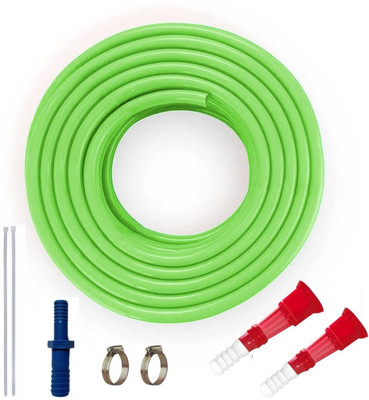 ecofynd PIPE-GRN-030 30 Meter 1/2 Inch Flexible PVC Green Water Hose Pipe for Home Garden, Car Wash Hose Pipe(3000 cm)