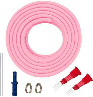 ecofynd PIPE-PNK-030 30 Meter 1/2 Inch Flexible PVC Pink Water Hose Pipe for Home Garden, Car Wash Hose Pipe(3000 cm)