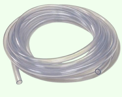 Implemental Transparent Pipe 8mm ID X 10mm OD Tubing Water Hose Pipe Transparent (10m Roll) Hose Pipe(10 m)