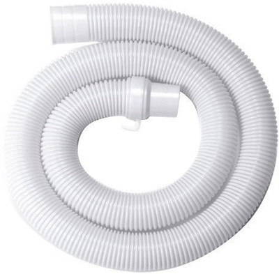 WROSHLER 3 MTR Washing Machine Outlet Pipe Drain Pipe Corrugated Plastic Outlet Pipe 1.15 Extension Hose Pipe Suitable for All Fully/Semi Automatic Washing Machines Hose Pipe(3 m)
