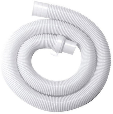WROSHLER 3 MTR Washing Machine Outlet /Drain Pipe Corrugated Plastic Outlet Pipe 1.119 Extension Hose Pipe Suitable for All Fully/Semi Automatic Washing Machines Hose Pipe(3 m)