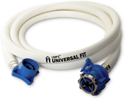 LSRP's Universal Fit Fully Automatic Inlet Water Pipe 4 Meter Washing Machine Hose PVC Flexible Hose Pipe(400 cm)